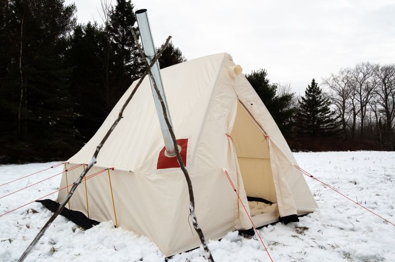 Getting a Perfect Stove Set Up in a Snowtrekker® Tent