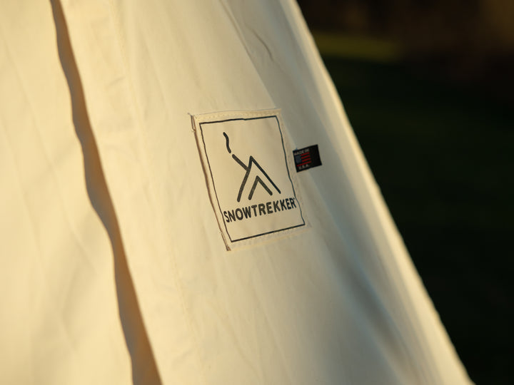 Snowtrekker Logo On Tent