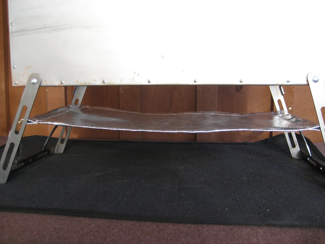 Stove Heat Reflector Side View