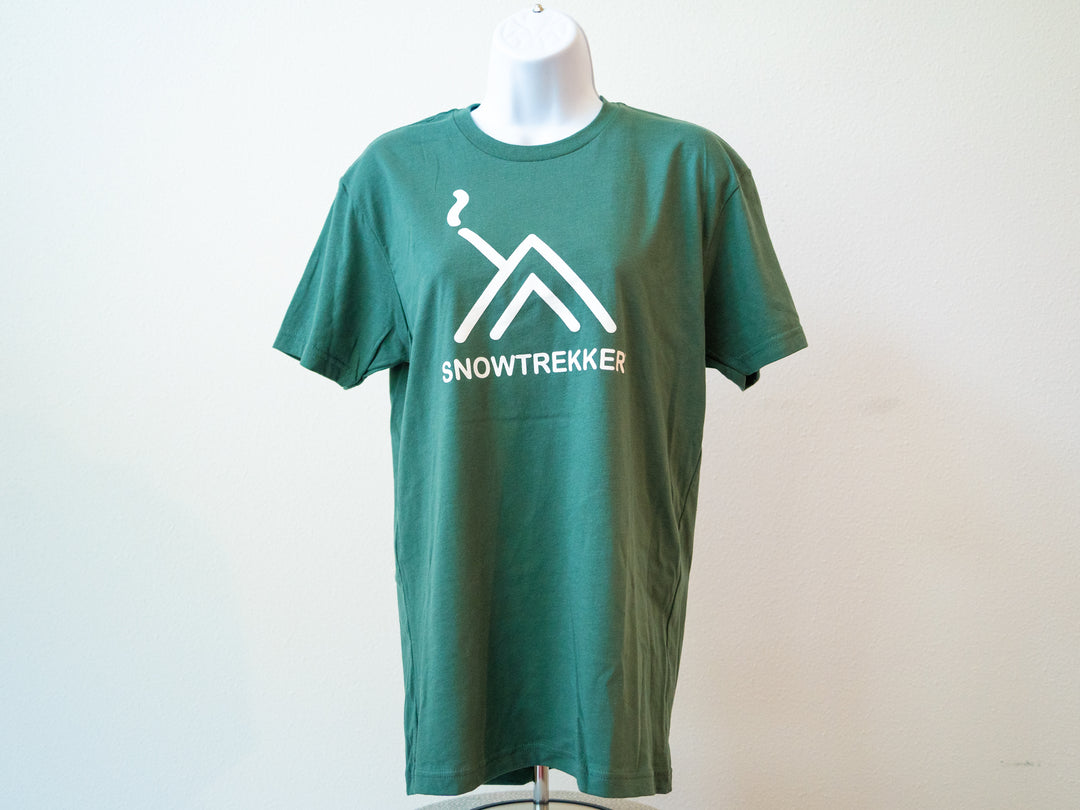 Green Snowtrekker Logo T Shirt